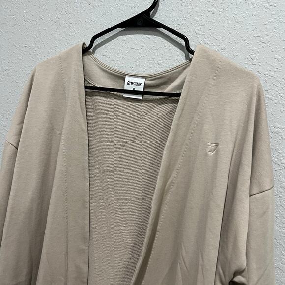 Gymshark x Whitney Simmons Taupe Open Front Cardigan XL - Picture 4 of 4
